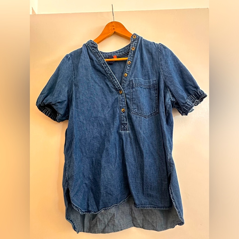 Pilcro denim blouse size S